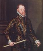 Alonso Sanchez Coello Portrait of Philip II of Spain oil